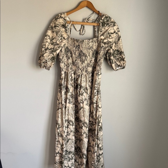 PARAISO BY STACY OLIVE GREEN PSALMS 92 DRESS LARGE - Picture 2 of 13
